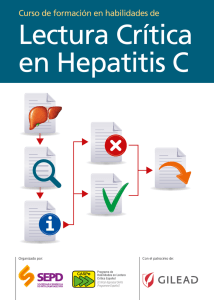 Lectura Crítica en Hepatitis C - Sociedad Española de Patología
