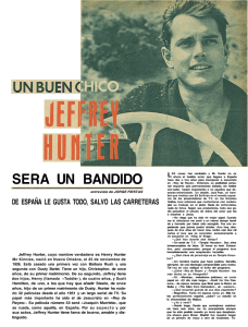 sera un bandido - A Tribute to Jeffrey Hunter