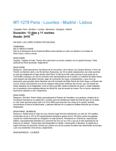 MT-1279 Paris - Lourdes - Madrid - Lisboa