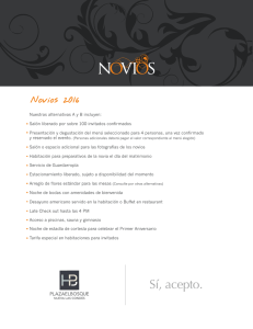 PDF Matrimonio 2016 - Hoteles Plaza El Bosque