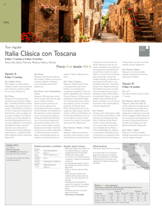Italia Clásica con Toscana
