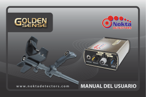 manual del usuario - Nokta Metal Detectors
