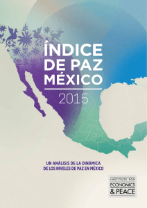 Índice de Paz México - Institute for Economics and Peace