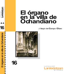 El órgano en la villa de Ochandiano. IN: El órgano en la villa de