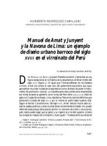 AnalesIIE74-75, UNAM, 1999. Manuel de Amat y Junyent y la