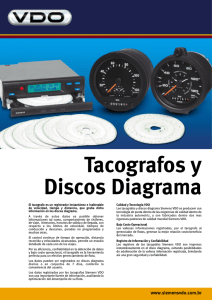 Tacografos y Discos Diagrama