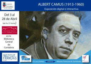 ALBERT CAMUS (1913-1960)