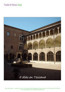 5 días en Toscana - Trasimeno Viaggi