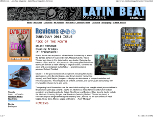 LBMO.com - Latin Beat Magazine - Latin Music Magazine