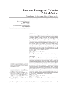Emotions, Ideology - Revistas científicas Pontifica Universidad