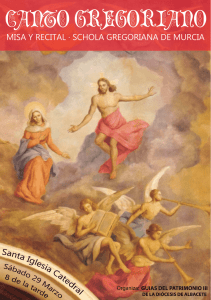 Misa Gregoriana (folleto)