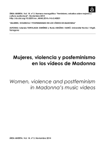 Mujeres, violencia y posfeminismo en los vídeos de Madonna