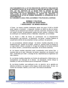 ACT. SISTEMA DE INVENTARIOS Y RESGUARDO DE BIENES