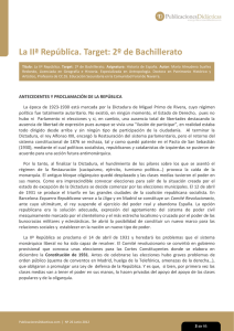 La IIª República - PublicacionesDidácticas