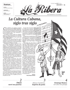 La Cultura Cubana, siglo tras siglo