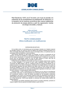 Real Decreto-ley 1/2012