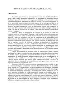 TEMA 28. AL-ANDALUS: POLÍTICA, SOCIEDAD, CULTURA. 1