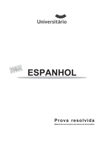 Espanhol - PasseNaUFRGS