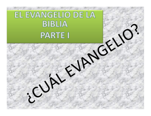 Cual Evangelio 1 - Iglesia Elim OKC