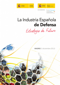 Industria Española de Defensa. Estrategia de Futuro