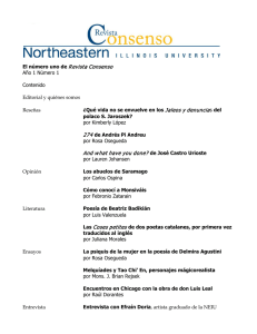 Revista Consenso I - Northeastern Illinois University