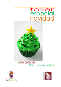 Curso de Decoración de cupcakes - Ayuntamiento de Valle Gran Rey