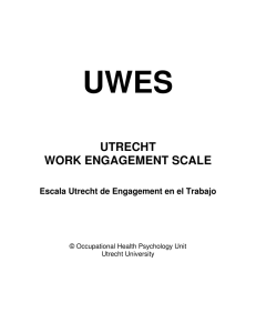 utrecht work engagement scale