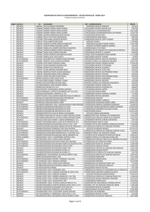 Subvención de Mantenimiento 2013 – Sector Particular