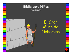 The Great Wall of Nehemiah Spanish