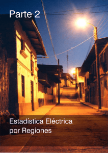 Estadística Eléctrica por Regiones 2010
