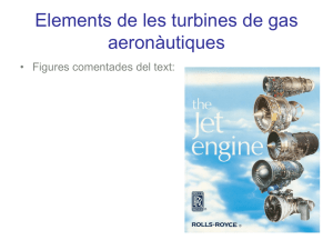 Elements de les turbines de gas aeronàutiques