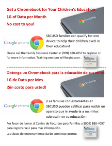 Get a Chromebook for Your Children`s Education 1G of Data per