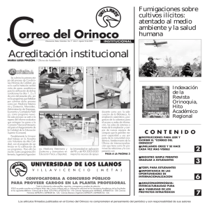 Correo del Orinoco No. 7 - Universidad de los Llanos