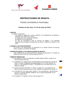 INSTRUCCIONES DE REGATA 2007-2010