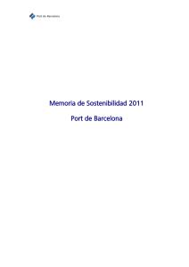 Memoria de Sostenibilidad 2011