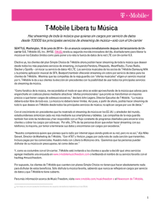 T-Mobile Libera tu Música - T