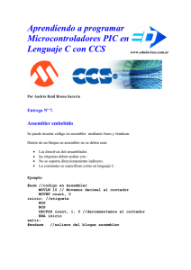 Curso Programación MCUs PIC en lenguaje C