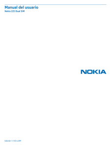 Manual del Usuario para Nokia 225 Dual SIM