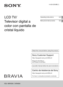 LCD TV - Sony Parts
