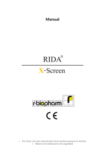 ZG1101 RIDA® X-Screen