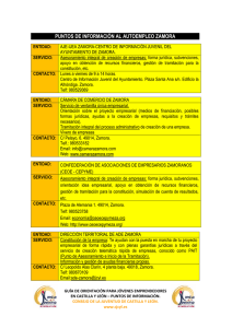 zamora - Consejo de la Juventud de Castilla y León