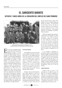 EL SARGENTO BARATO - Asociación de militares españoles AME