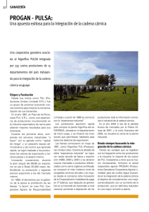 PROGAN - PULSA: - Instituto Plan Agropecuario