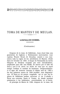 TOMA DE MANTES Y DE MEULAN
