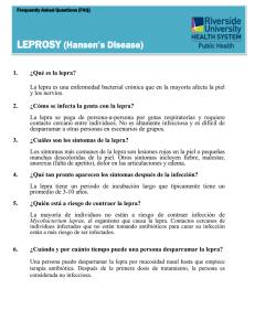Qué es la lepra?