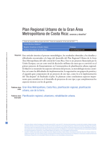 Plan Regional Urbano de la Gran Área Metropolitana de Costa Rica