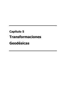 Transformaciones Geodésicas - RUA