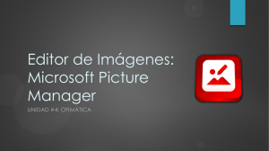 Editor de Imágenes: Microsoft Picture Manager