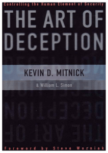 Kevin Mitnick - El arte del engaño