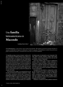 Una familia Macondo - revista universidad de sonora
